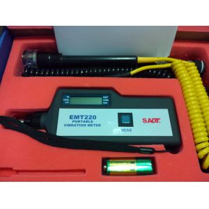 Digits Liquid Crystal Display Handheld Portable Vibration Meter Inter Probe