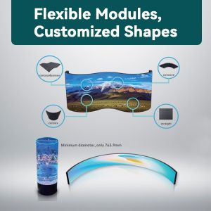 240V Pixel Creative LED Display Screen Movable Video Wall Custom