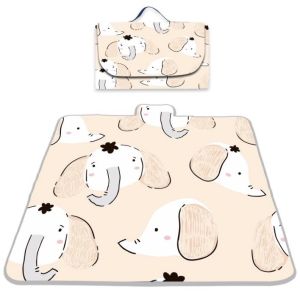 Ripstop Waterproof Outdoor Picnic Mat Ultralight With Pretty Pattern