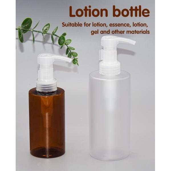33-410 All Plastic Cosmetic Neck Lotion Pump Bottle 4cc With PET 300ml 500ml