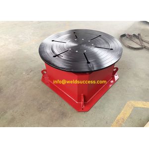 Horizontal 10T Welding Positioner Turntable With Hand Control Box