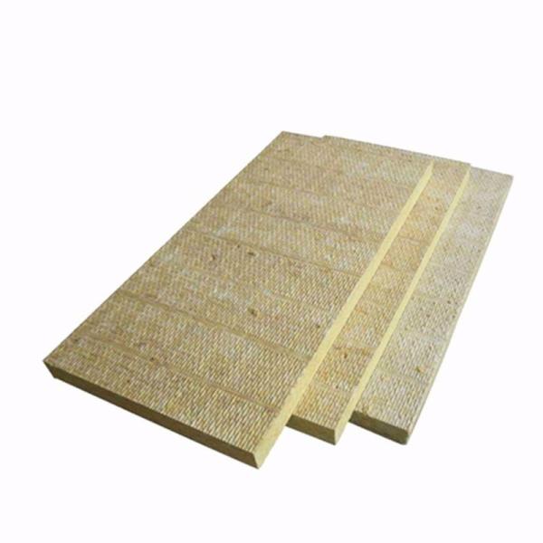 Buy ISO Fireproof Hydrophobic Insulation Rock Wool Board Panels High Density at wholesale prices