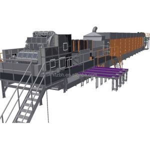 Waste Paper Rotary Egg Tray Machine Line 7200 pcs/hr