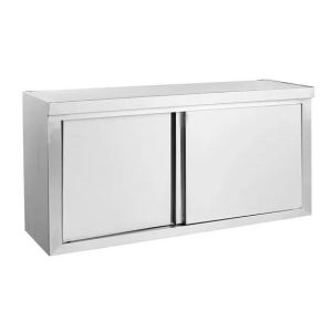 Sliding 1.5m Hanging Kitchen Cabinets With Glass Door