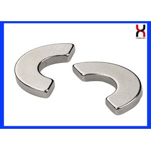 Waterproof Permanent Arc Segment Magnets Curved Neodymium Magnetic Materials