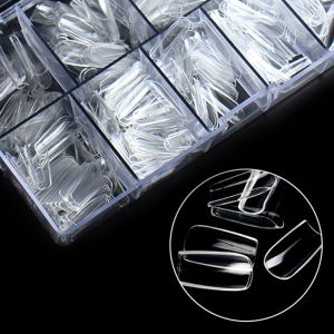 MSDS Certification Customized Accepted Designer Luxury 500Pcs Salon Fakenail