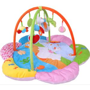 Personalized Rabbit Bunny Baby Activity Play Gym with Soft Material