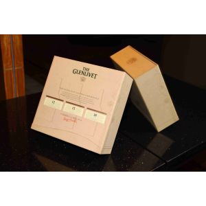 Luxury Wine Gift Box Packaging 4C PMS UV Or Offset Printing