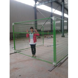 hot sale customization Canada PVC coated temporary fence china
