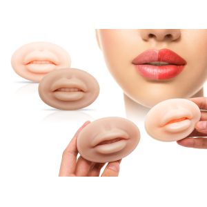 Soft Silicone Lip Permanent Makeup Practice Skin Microblading Tattoo Skin