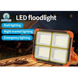 Camping Emergency Outdoor Solar LED Floodlight Compact Portable