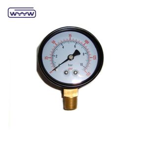 2 inch gas testing pressure gauges manometer/manometro