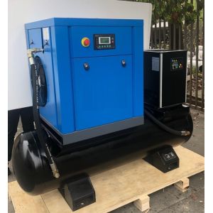 32cfm 29cfm compact screw air compressor with dryer and tank 3 in 1 screw air