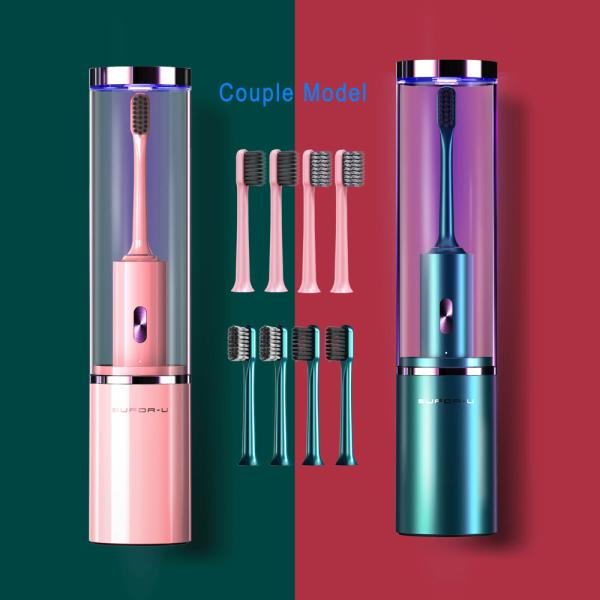 Buy Hot selling waterproof electric toothbrush with UV Sterilization toothbrush with Fully Automatic Sonic DuPont Soft Brist at wholesale prices