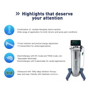 Ultrasound EMS Focused Eswt 10bar Shockwave Therapy Machine Erectile Dysfunction