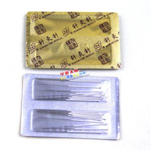 500pcs HUANQIU Disposable Acupuncture Needles Stainless Steel Handle