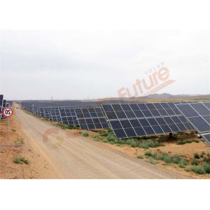 50 Kw Solar Panel Trackers System Module Sun Single Axis Solar Tracker
