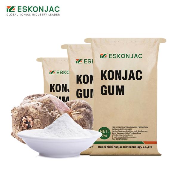 Buy Food Additive Organic Konjac Powder Purified Flour Healthy Herbal Extract Powder at wholesale prices