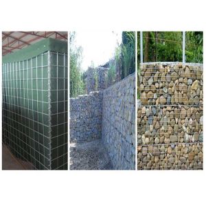 2 Meter Garden Decorative Gabion Baskets FSC Gabion Wire Mesh