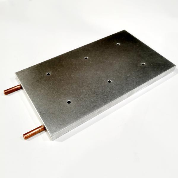 Aluminum Cooper Tube Radiator Heat Sink 120x12x210mm Durable