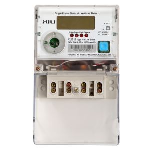 Single Phase Multifunction Energy Meter / Polycarbonate digital electronic
