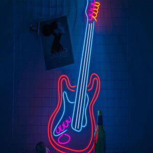 Decorative Waterproof Open Acrylic Led Custom Neon Sign Gas Bar