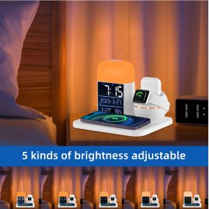 Newest Amazon Multifunctional Wireless Charging Station 3-in-1 wireless fast