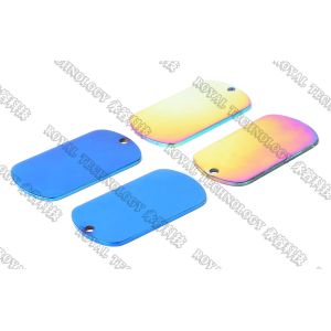 Stainless Steel Personalized Name Plate PVD Gold Plating