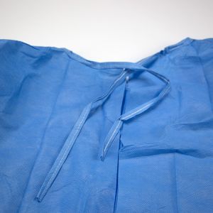 Sterile Disposable Surgical Gown With Rib Cuff