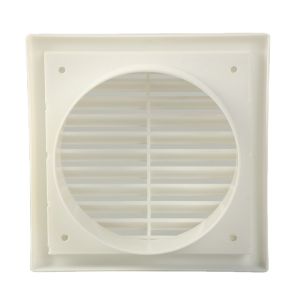China Ceiling Plastic Exhaust Air Duct Vent Diffuser Covers Ventilation Axial Flow Fan White on sale