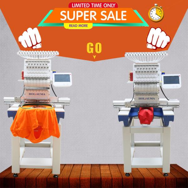 2018 Industrial embroidery machine with best dahao system like tajima computer