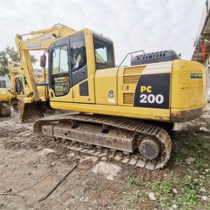20000 KG Earth-moving Machinery Used Komatsu PC200 Excavator with EPA Certificat
