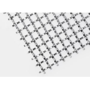 SS304 Double Crimped Wire Mesh 2mm Thickness