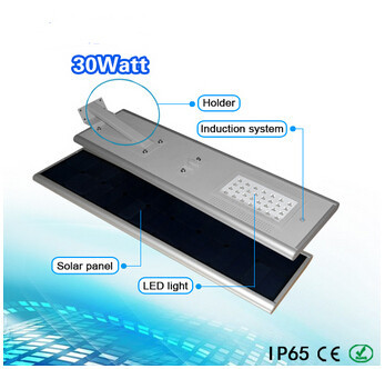 Buy Free power 5W-60W outdoor LED all in one/integrated solar street light factory price at wholesale prices