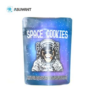 Resealable 120mic Thickness Weed Customized Logo Water Proof Mylar Bag