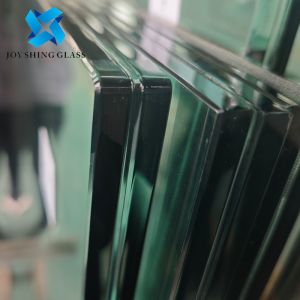 Quality Rectangular Tempered Laminated Glass 6.38mm PVB Film Safety Glass for sale