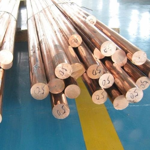 C10200 T1 / C103 Copper Round Bar Rod Diameter 5 - 300mm Custom Cutting