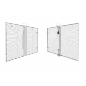 Customerized light weight P5 Transparent Led screens with 70% Transparency