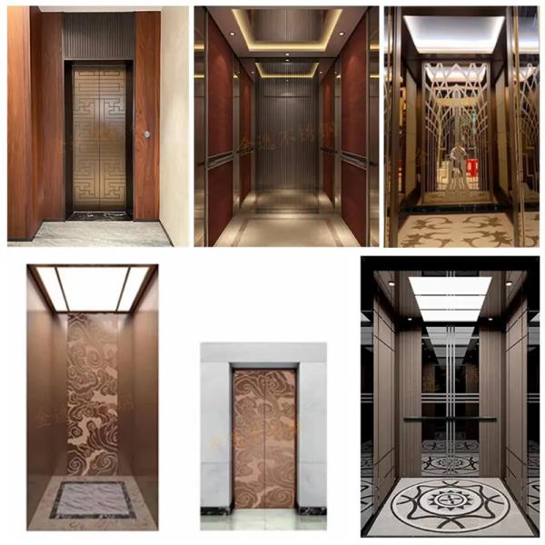Custom Pattern Elevator Door Stainless Steel Plate ASTM Standard
