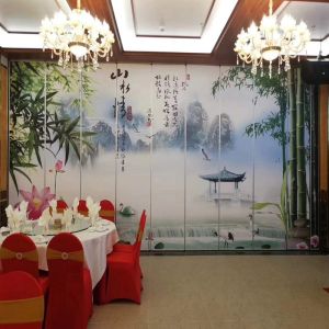 Operable Folding Partition Walls , Aluminum Sliding Partition Doors