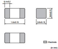 EMIFIL ( Inductor type ) Chip Ferrite Bead BLM18P Series 0603 Size BLM18PG121SN1D