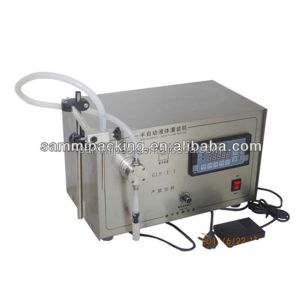 Electric High Precision Liquid Filling Machine Double Pump Liquid Filling