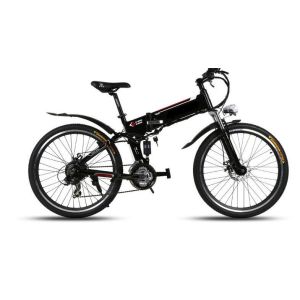 Lightweight Aluminum 350 Watt 26 Inch Folding Electric Bike