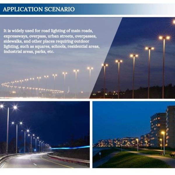 Aluminum Street Lamps At Night 42000lm 300W Led Road Lights For Urban Roads