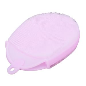 Rubber Cleaning Durable Silicone Makeup Tool Bath Shower Brush Comestic Tools