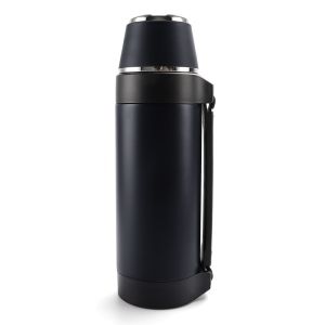 Double Wall Stainless Steel Straight Vacuum Travel Pot For Outdoor Travel