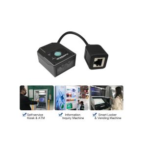 RS232 LV3000H Industrial Fixed Barcode Scanner 1D 2D OCR MRZ