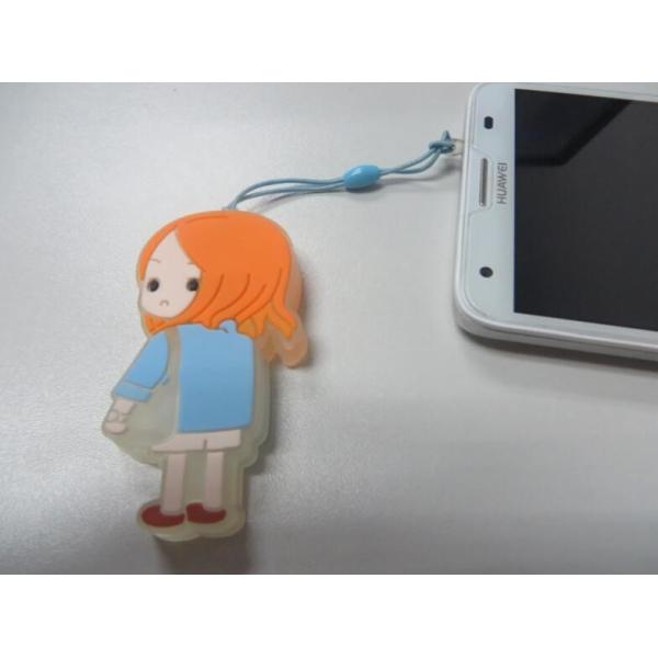 Buy Custom 2d/3d Soft PVC Cartoon Figures Shape With Durable Elastic Lanyard For Mobile Phone Accessories at wholesale prices
