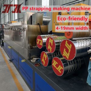 5-19mm PP Strap Production Line Fully Automatic Winder And PLC Control