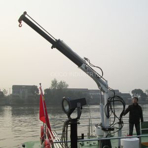 0.35t 3.5m Small Yacht Iso Telescopic Boom Crane